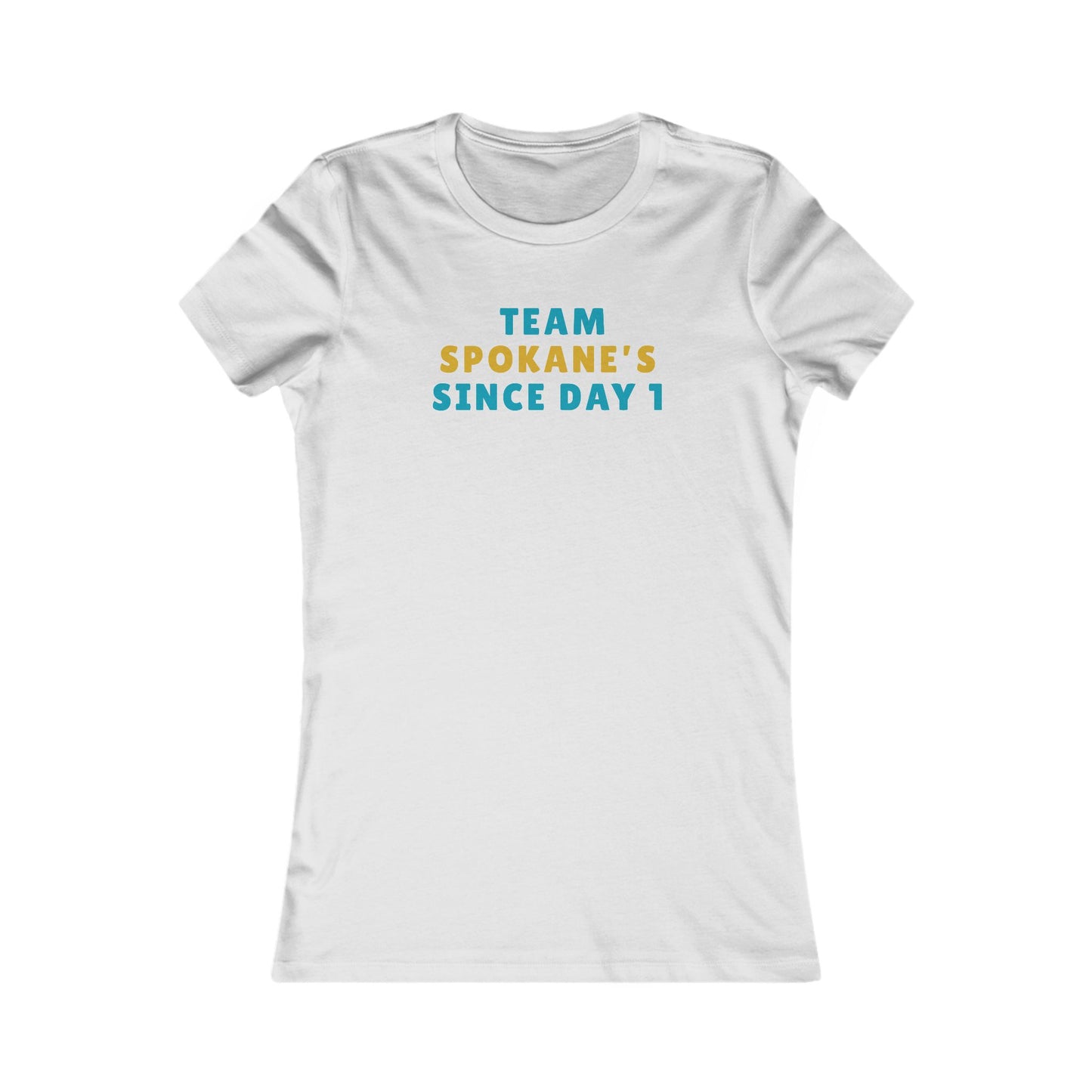 Team Spokane's Since Day 1 T-Shirt — Women's Local Pride Tee