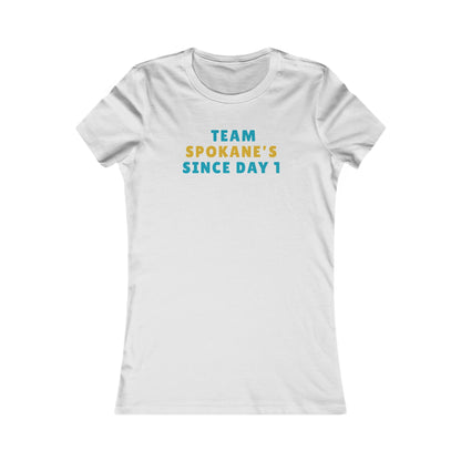 Team Spokane's Since Day 1 T-Shirt — Women's Local Pride Tee