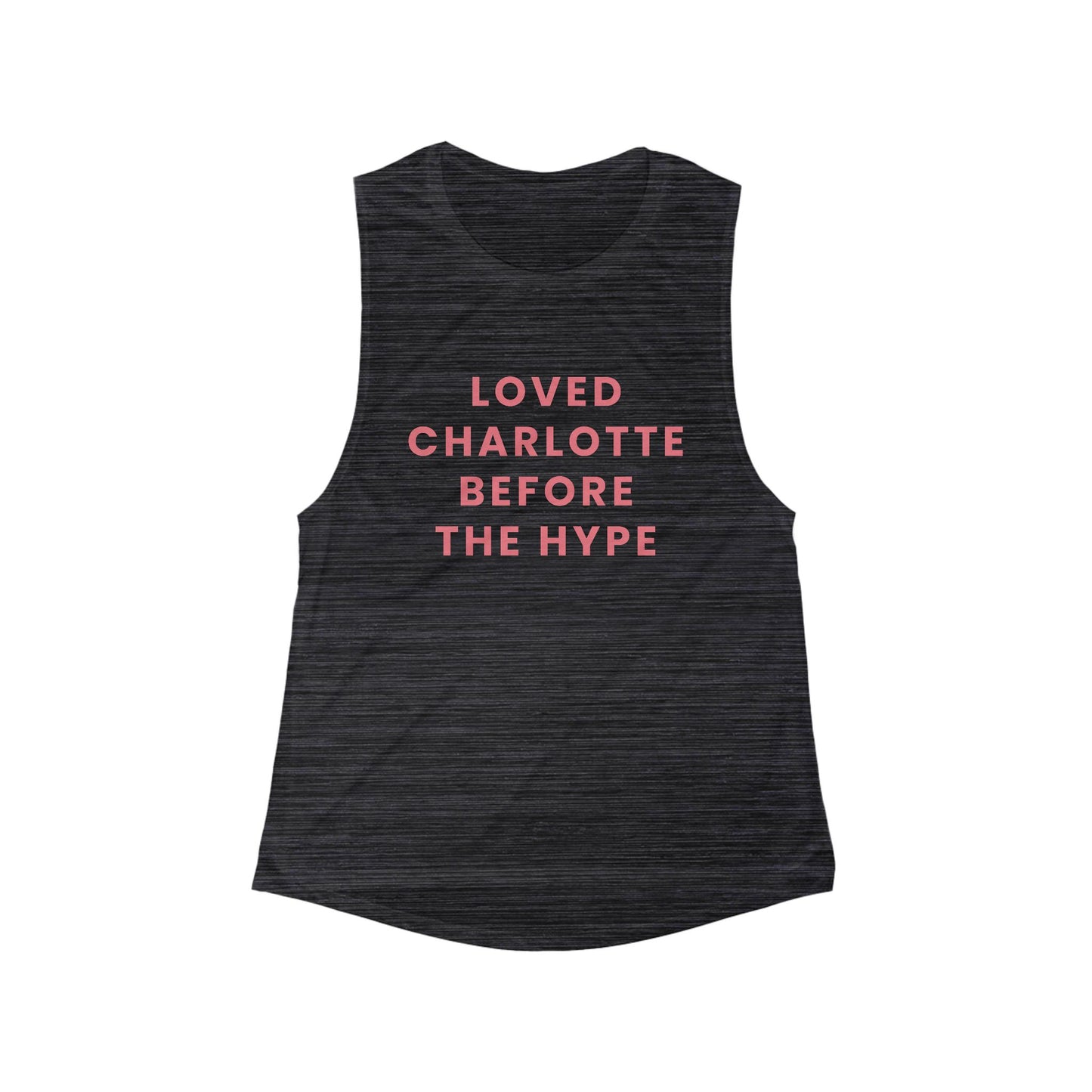 Love Charlotte | Women’s Flowy Scoop Muscle Tank | True North