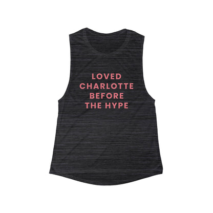 Love Charlotte | Women’s Flowy Scoop Muscle Tank | True North