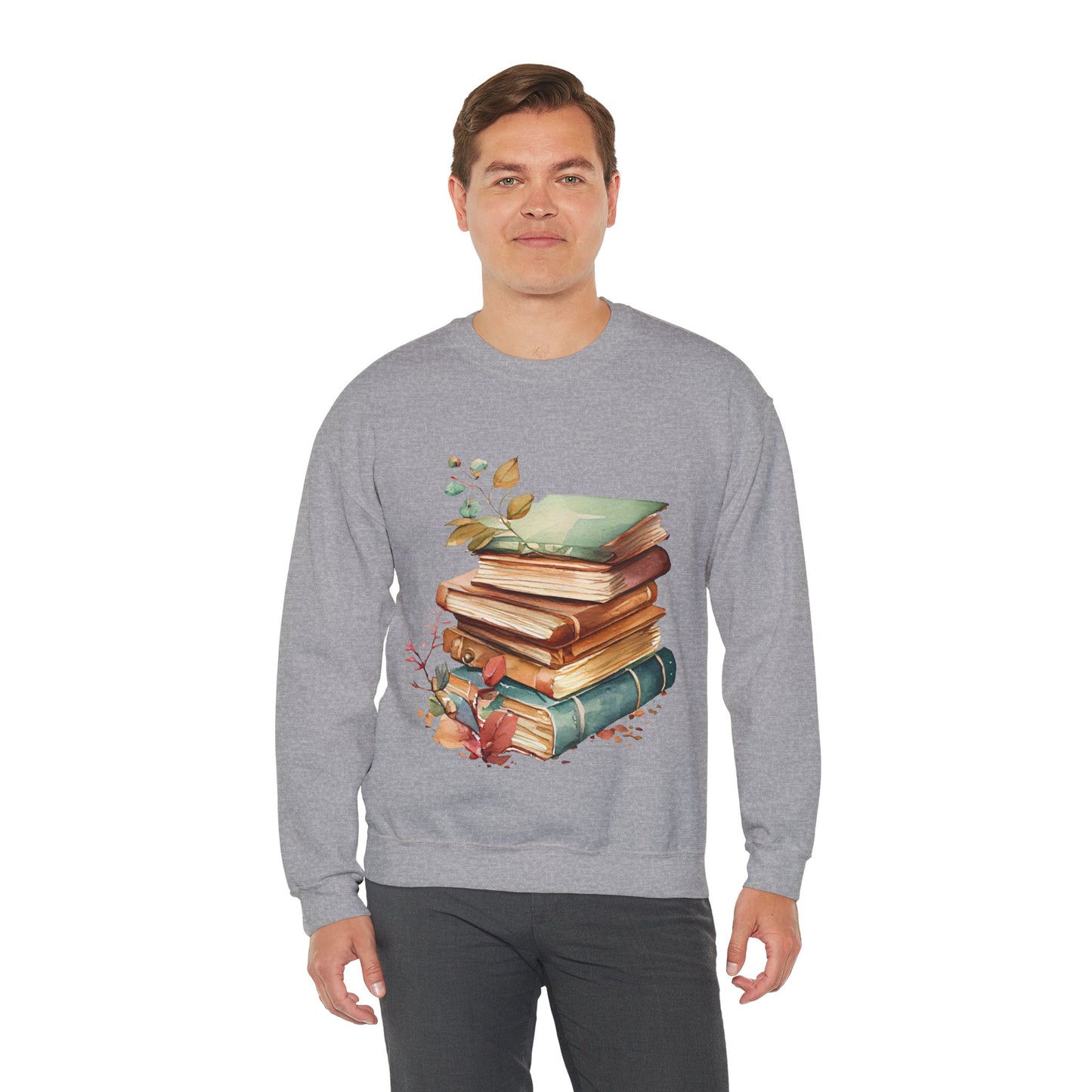 Book Lover's Crewneck Sweatshirt | Autumn Literary Sweatshirt  | True North