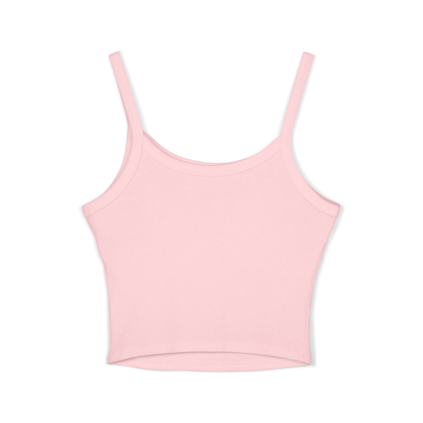 Idaho State Seal Crop Tank Top — Women's Spaghetti Strap Idaho Flag Design BOISE