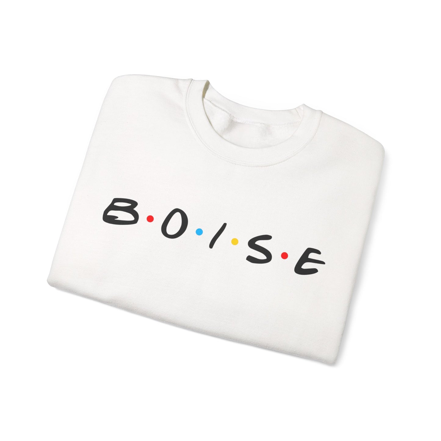 Classic White Crewneck Sweatshirt boise