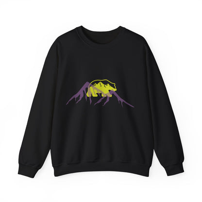 Mountain Vibes Crewneck Sweatshirt | Ski Trips, Hiking, and Travel | True North