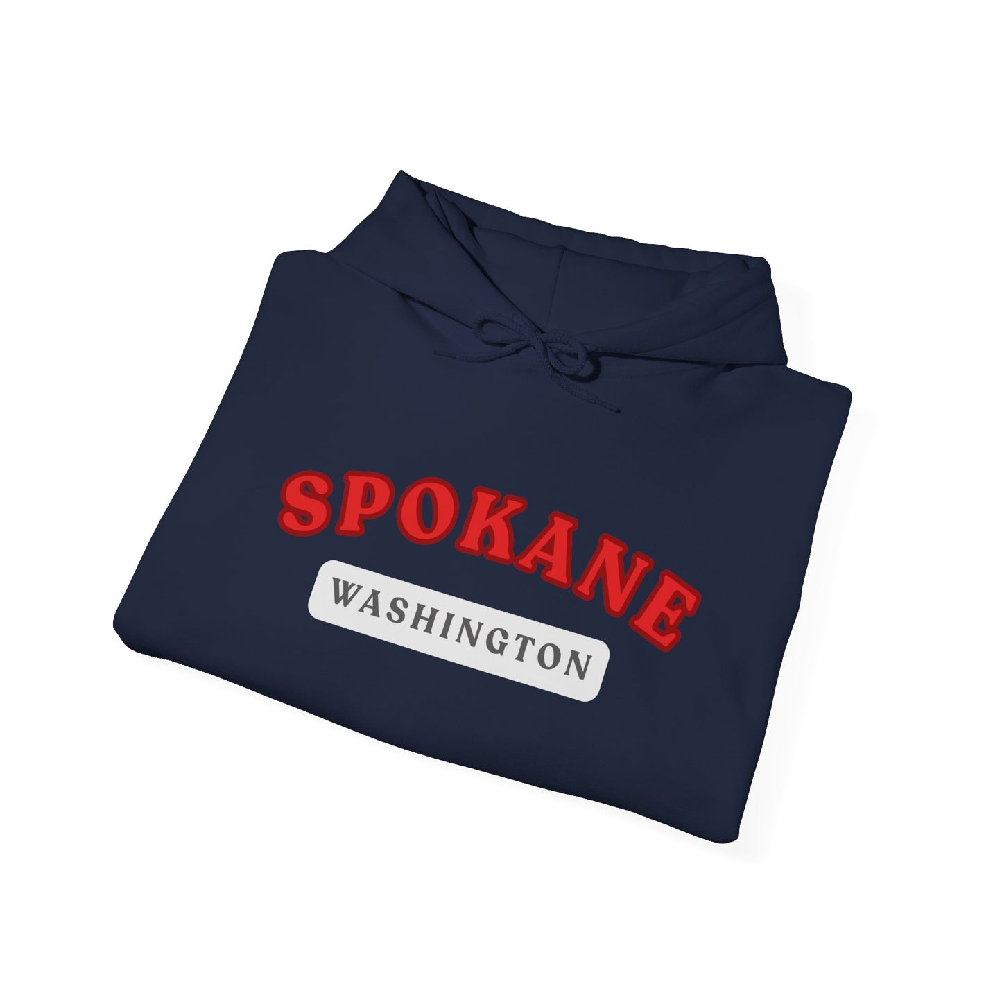 Spokane Washington Pullover Hoodie – Classic Collegiate City Sweatshirt