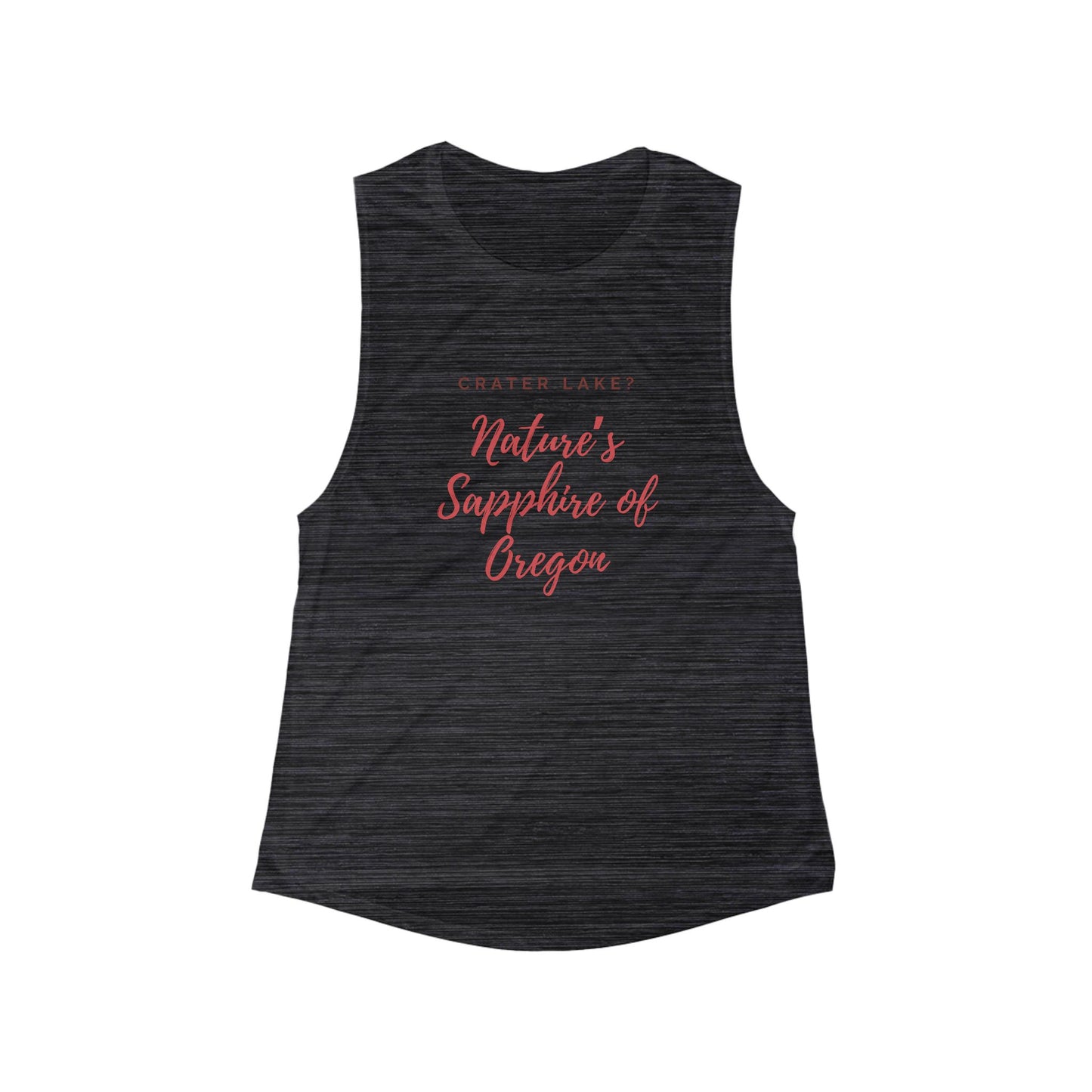 Nature’s Sapphire of Oregon | Women’s Flowy Scoop Muscle Tank | True North