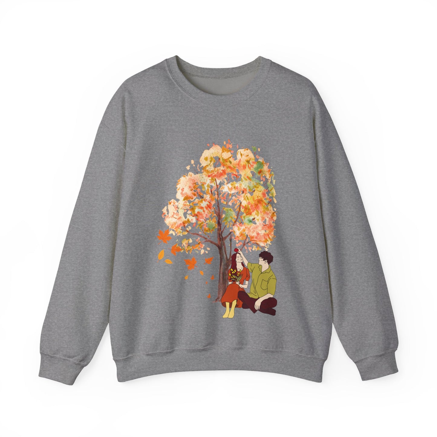 Cozy Fall Couple Crewneck Sweatshirt | Autumn Vibes | True North
