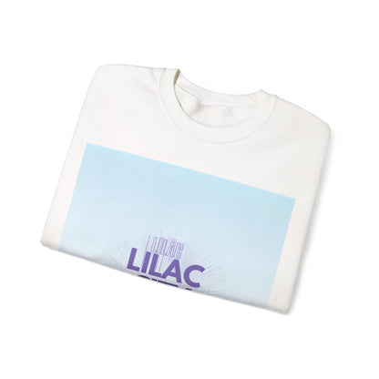 Lilac City Spokane Crewneck Sweatshirt — Pastel Gradient Graphic Pullover