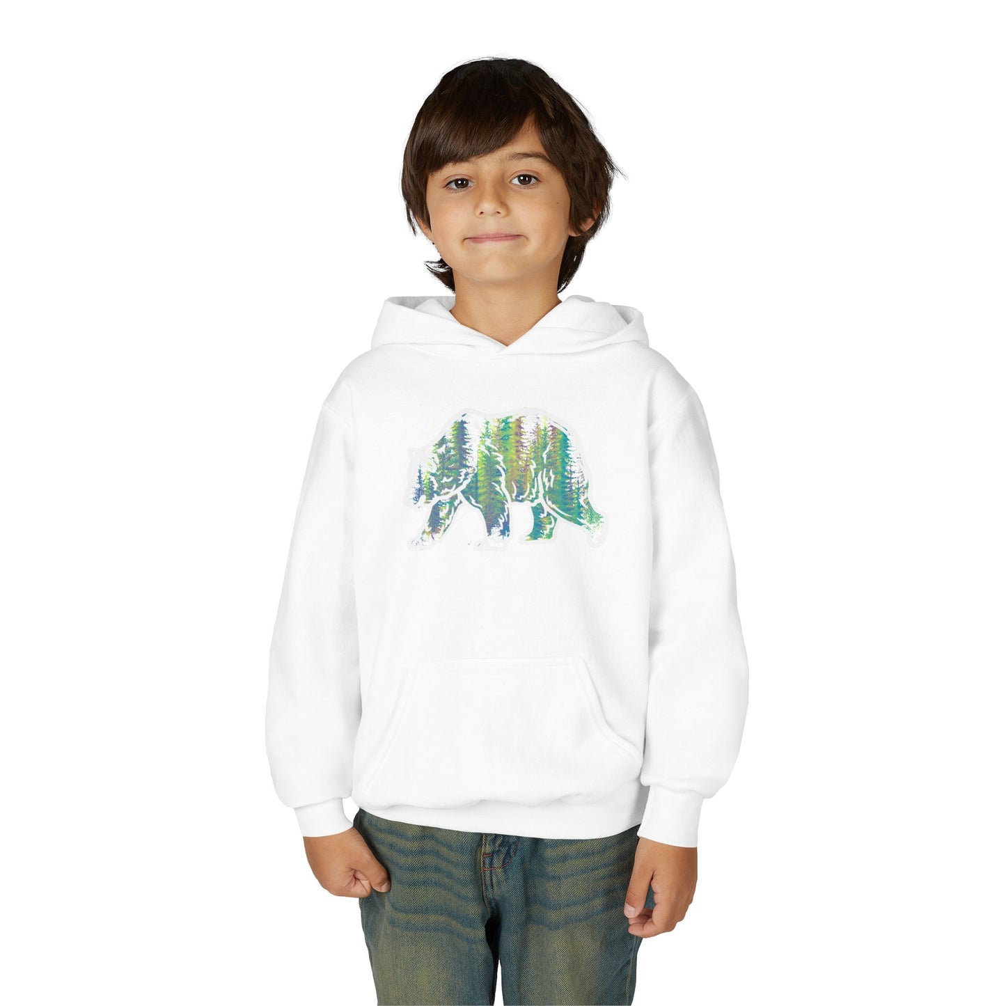 Youth Forest Adventure Hoodie | Cozy Outdoor Sportswear | True North