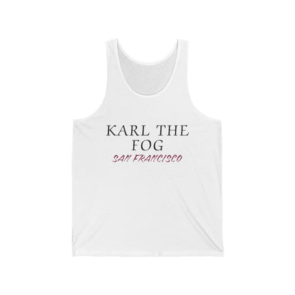 Karl The Fog San Francisco Men/Unisex Tank Top | Minimal Humor | True North