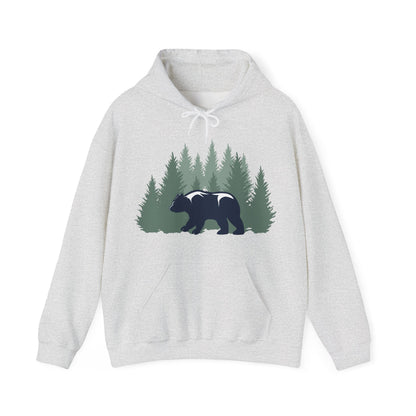 Nature-Inspired Bear Hoodie | Forest Hikes and Nature Lovers | True North