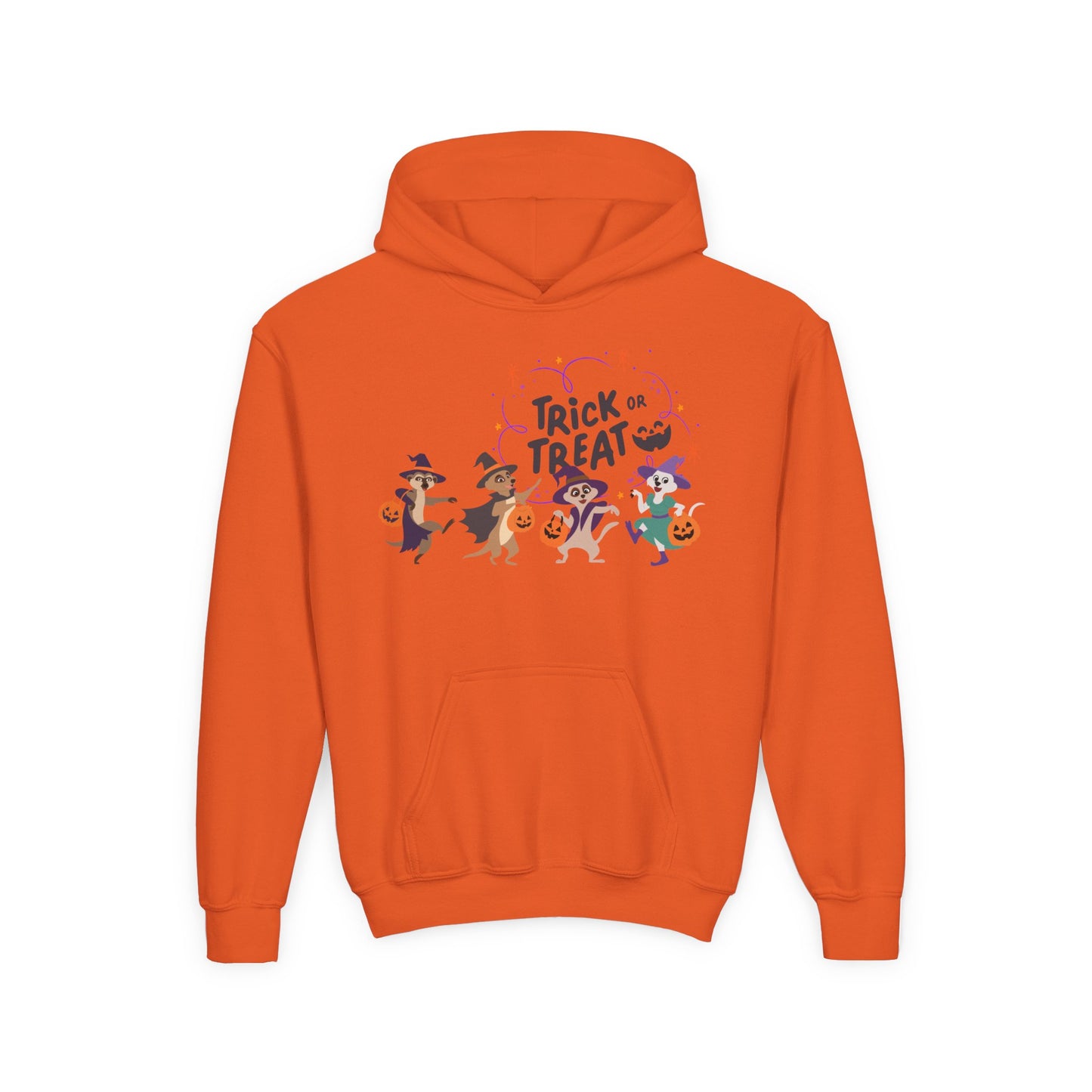 Halloween Trick or Treat Hooded Sweatshirt for Kids | Halloween Costume | True North