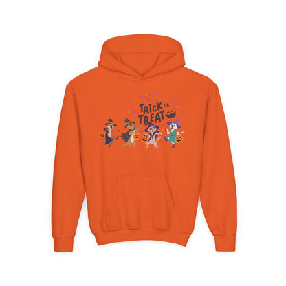 Halloween Trick or Treat Hooded Sweatshirt for Kids | Halloween Costume | True North