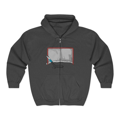 Goalie Love Full Zip Hoodie | Cozy Sports Hoodie | True North
