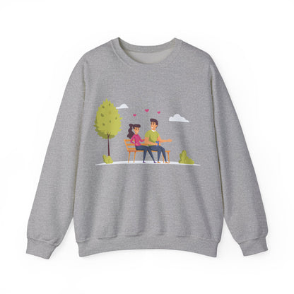 Cute Couple Crewneck Sweatshirt | Cozy Relationship Apparel | True North