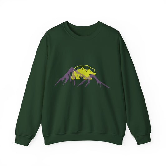 Mountain Vibes Unisex Sweatshirt | Ski Trips, Hiking, and Travel | True North