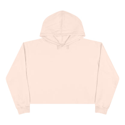 Pink Bow Crop Unisex Hoodie | Chic & Trendy Cozy Hoodie for Her | True North