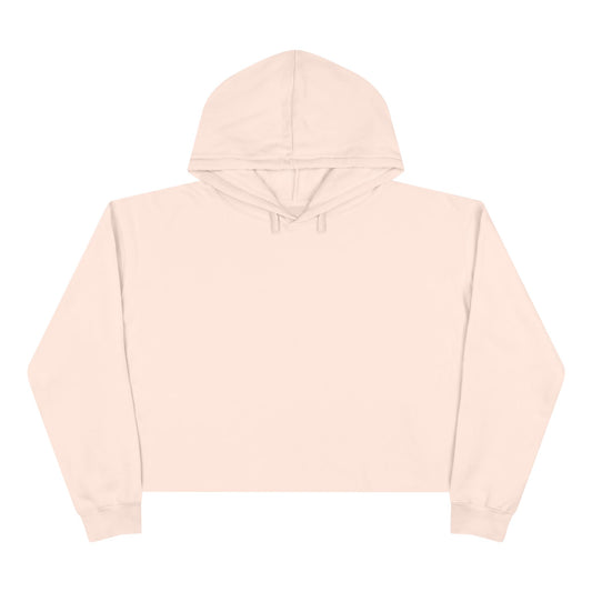 Pink Bow Crop Unisex Hoodie | Chic & Trendy Cozy Hoodie for Her | True North