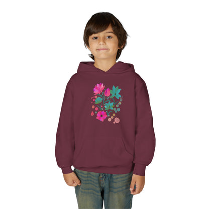 Floral Youth Hoodie | Stylish Layering | True North