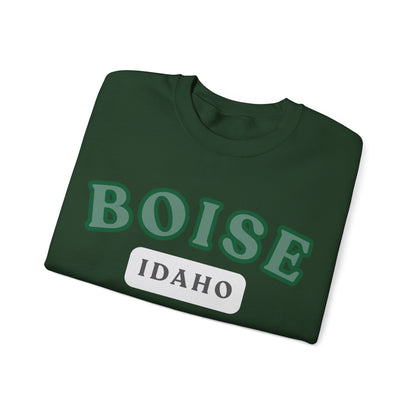 Classic White Crewneck Sweatshirt boise