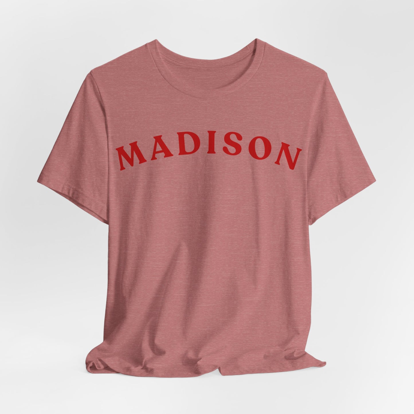 Madison Arc Name T‑Shirt — Personalized City/Name Tee