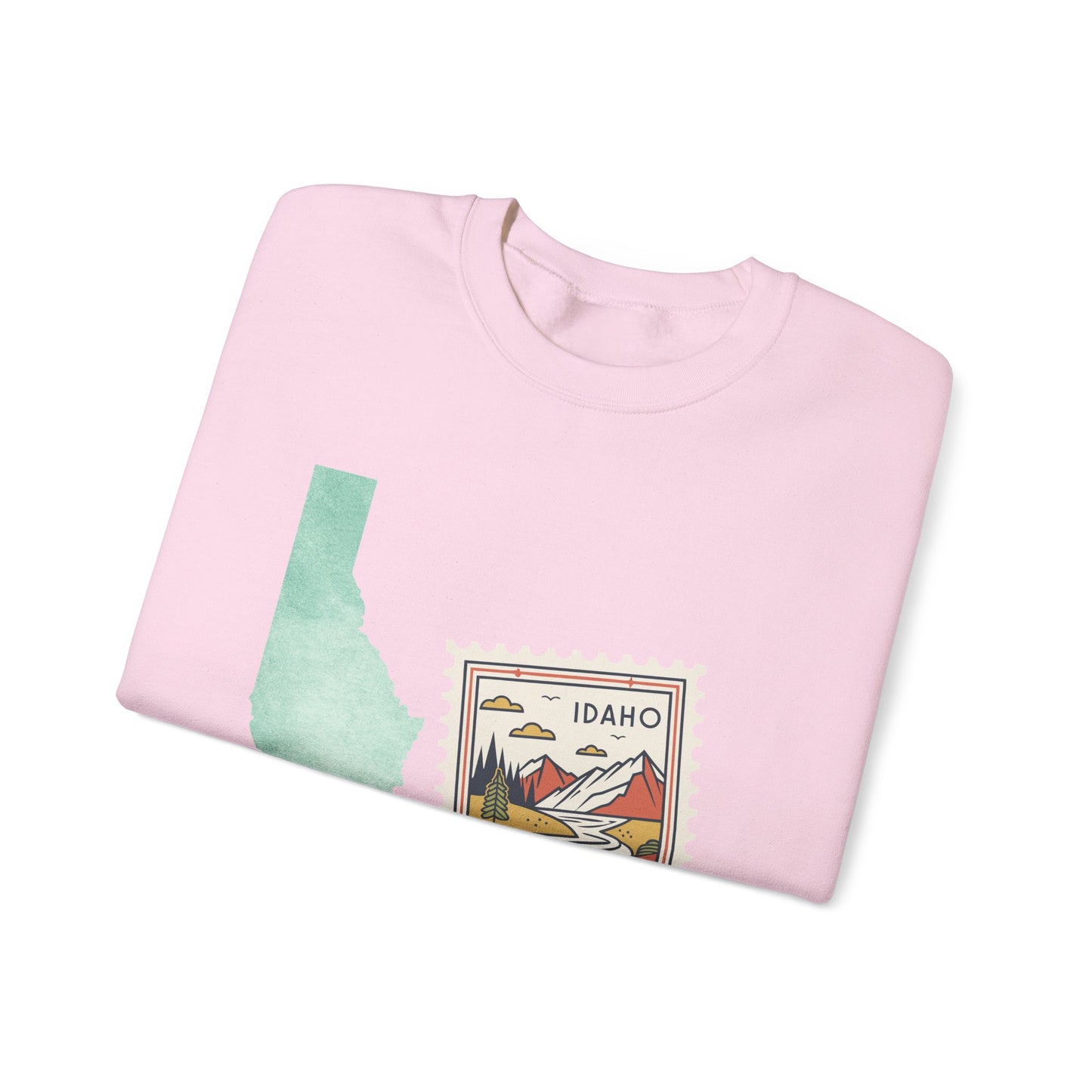 White Crewneck Sweatshirt — Classic Cozy Pullover boise