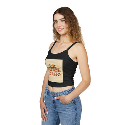 Boise Idaho Vintage Sunset Tank