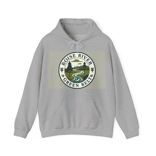 Boise River Greenbelt Hoodie — Scenic Outdoor Trail Sweatshirt