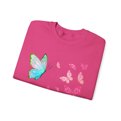 Butterfly Dreams Crewneck Sweatshirt | Cozy Pullover Fashion | True North