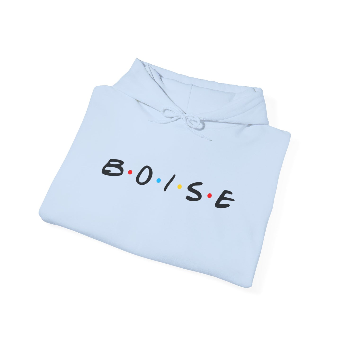 Boise Hoodie — Minimal City Logo Pullover Sweatshirt
