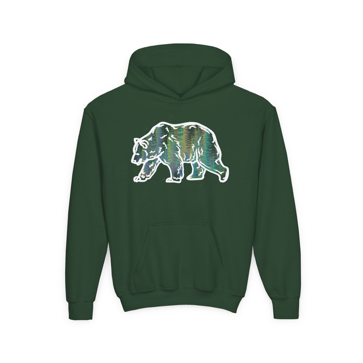 Youth Forest Adventure Hoodie | Cozy Outdoor Sportswear | True North
