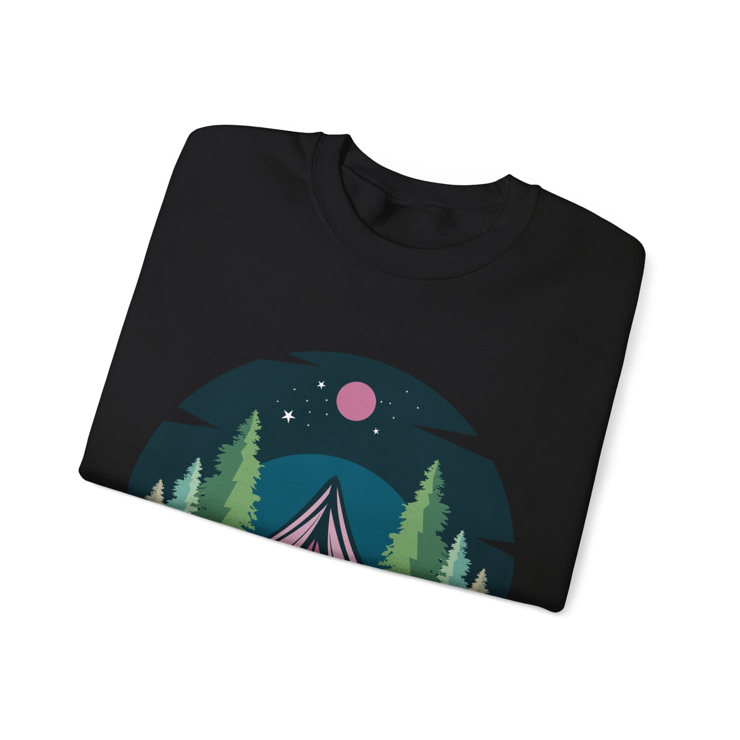 Camping Adventure Crewneck Sweatshirt |  Outdoor Lovers | True North
