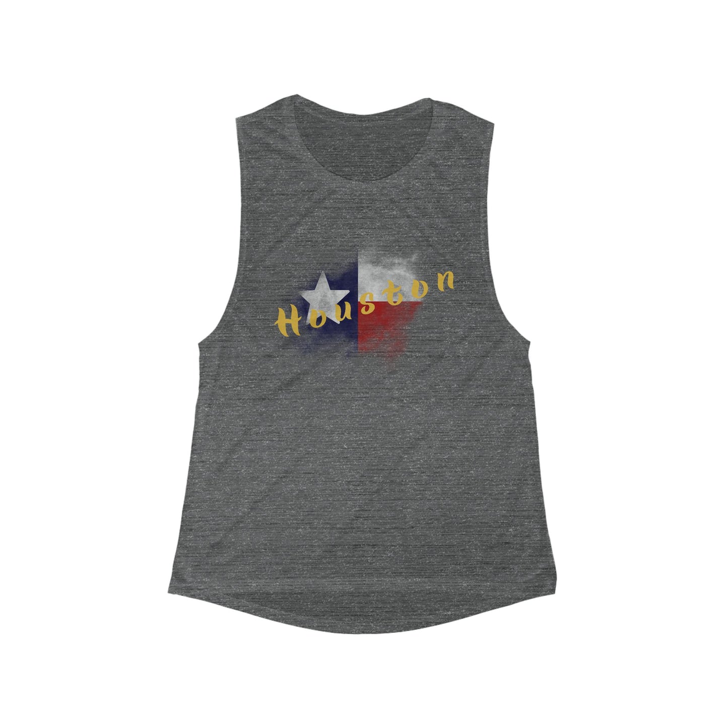 Houston | Women’s Flowy Scoop Muscle Tank | True North