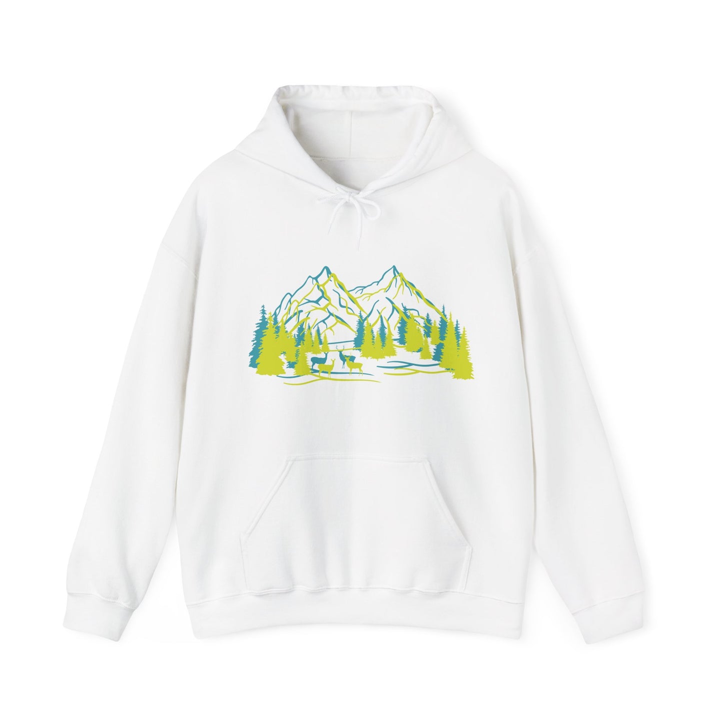 Mountain Escape Hoodie | Cozy Travel and Outdoor Adventures | True North
