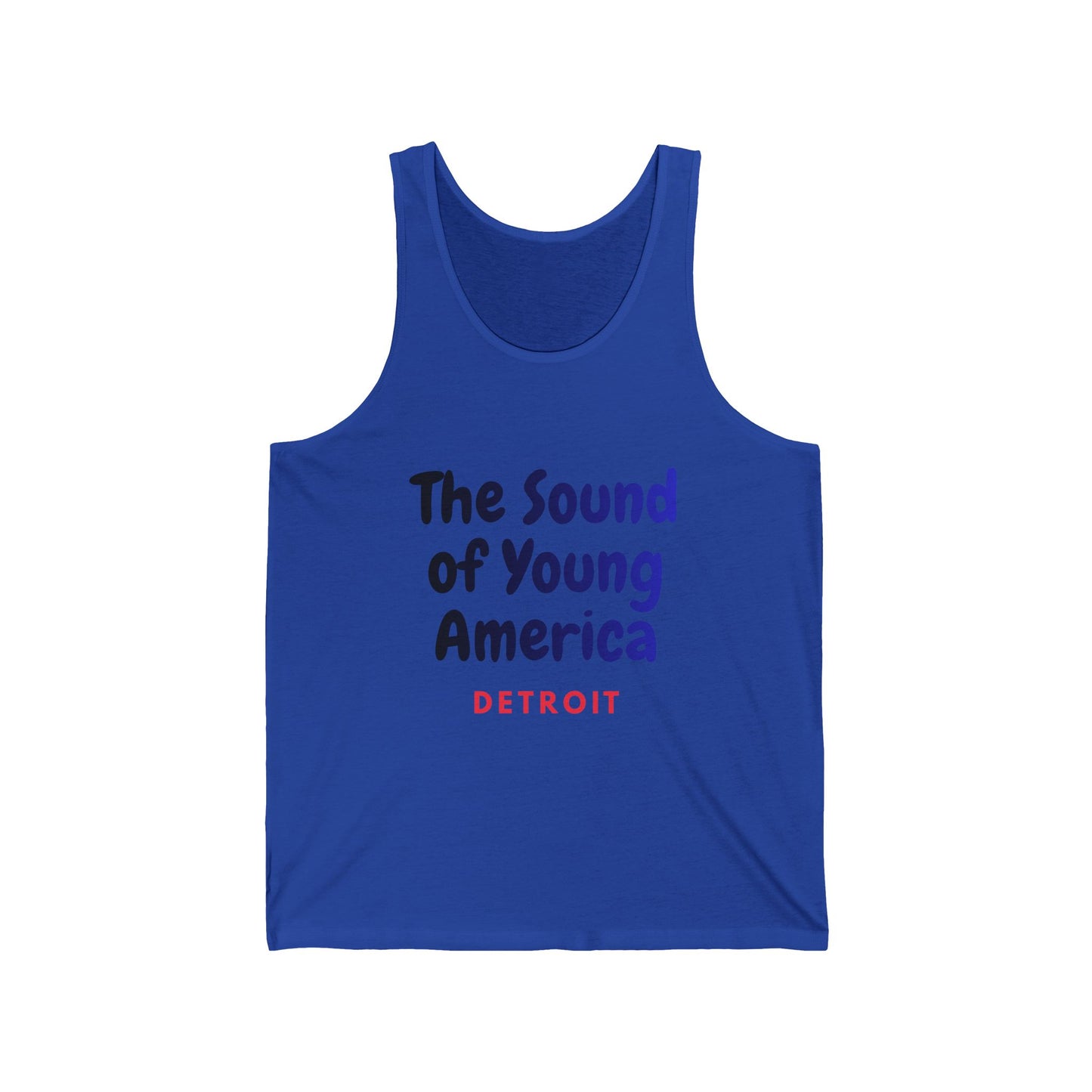 Detroit Sound of Young America Men/Unisex Tank Top | Soft Cotton | True North