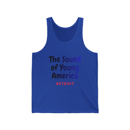 Detroit Sound of Young America Men/Unisex Tank Top | Soft Cotton | True North