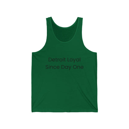 Detroit Loyal Since Day One Men/Unisex Tank Top | Soft Lightweight Cotton | True North