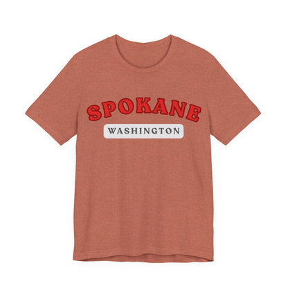Spokane Washington Retro Arch Tee