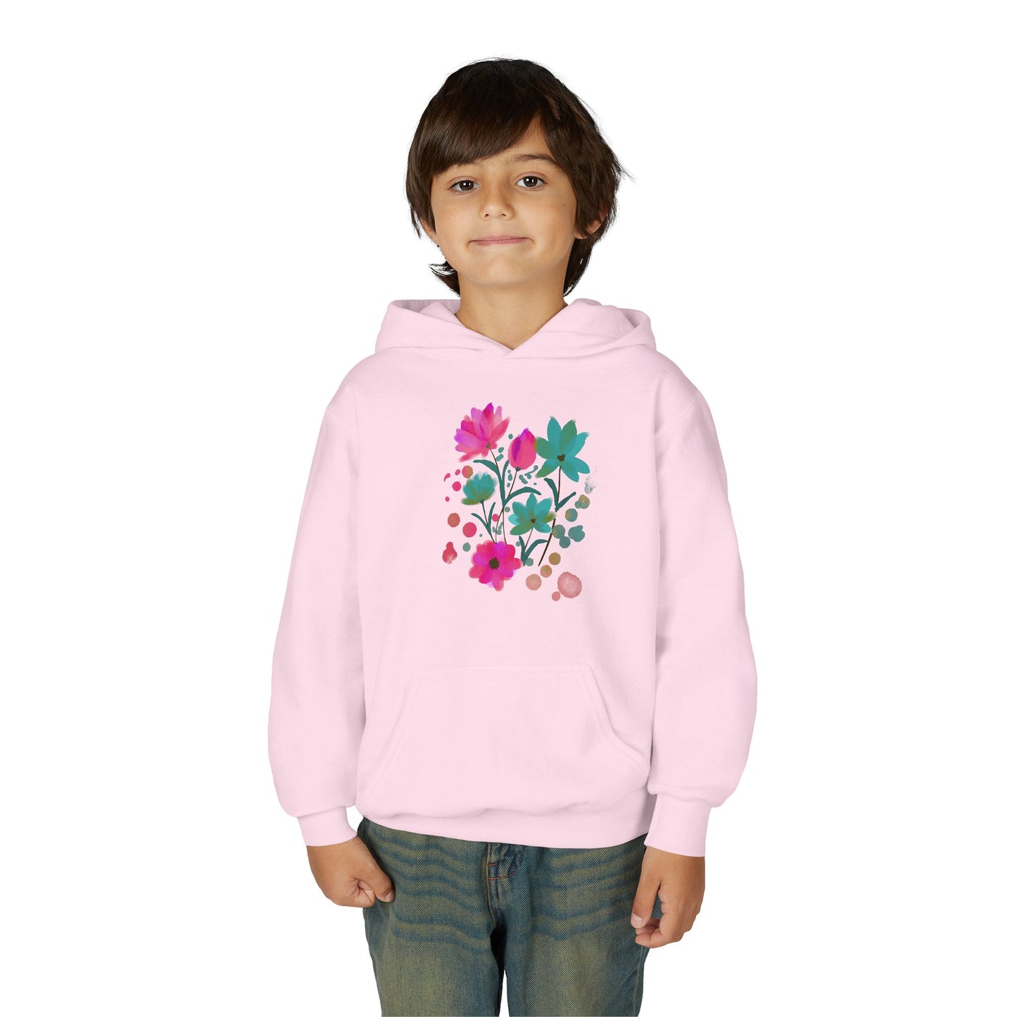 Floral Youth Hoodie | Stylish Layering | True North