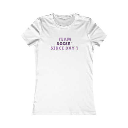Team Boise Since Day 1 T-Shirt — Women's Local Pride Tee