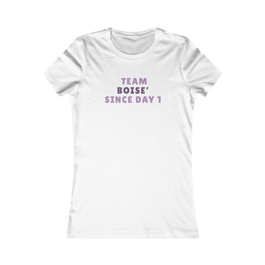 Team Boise Since Day 1 T-Shirt — Women's Local Pride Tee