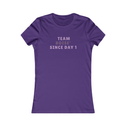 Team Boise Since Day 1 T-Shirt — Women's Local Pride Tee