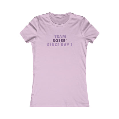 Team Boise Since Day 1 T-Shirt — Women's Local Pride Tee