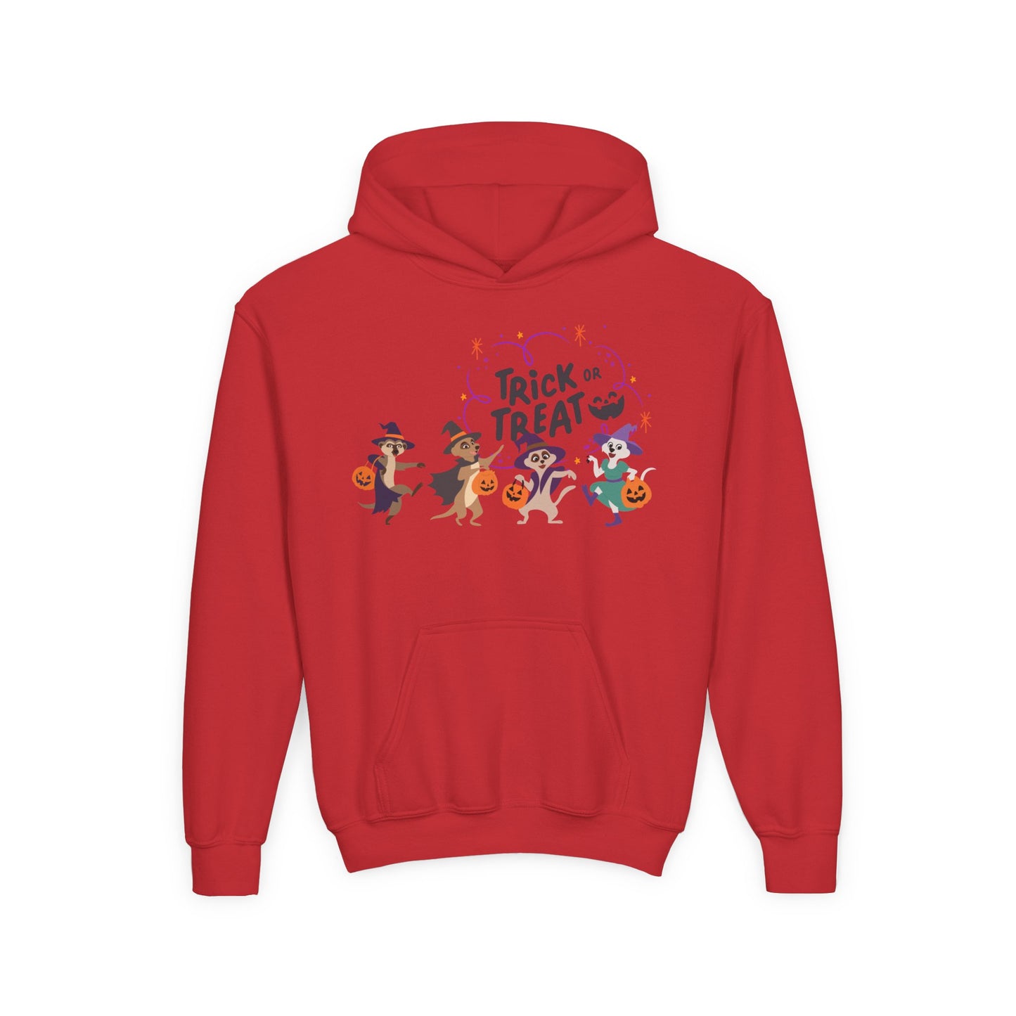 Halloween Trick or Treat Hooded Sweatshirt for Kids | Halloween Costume | True North