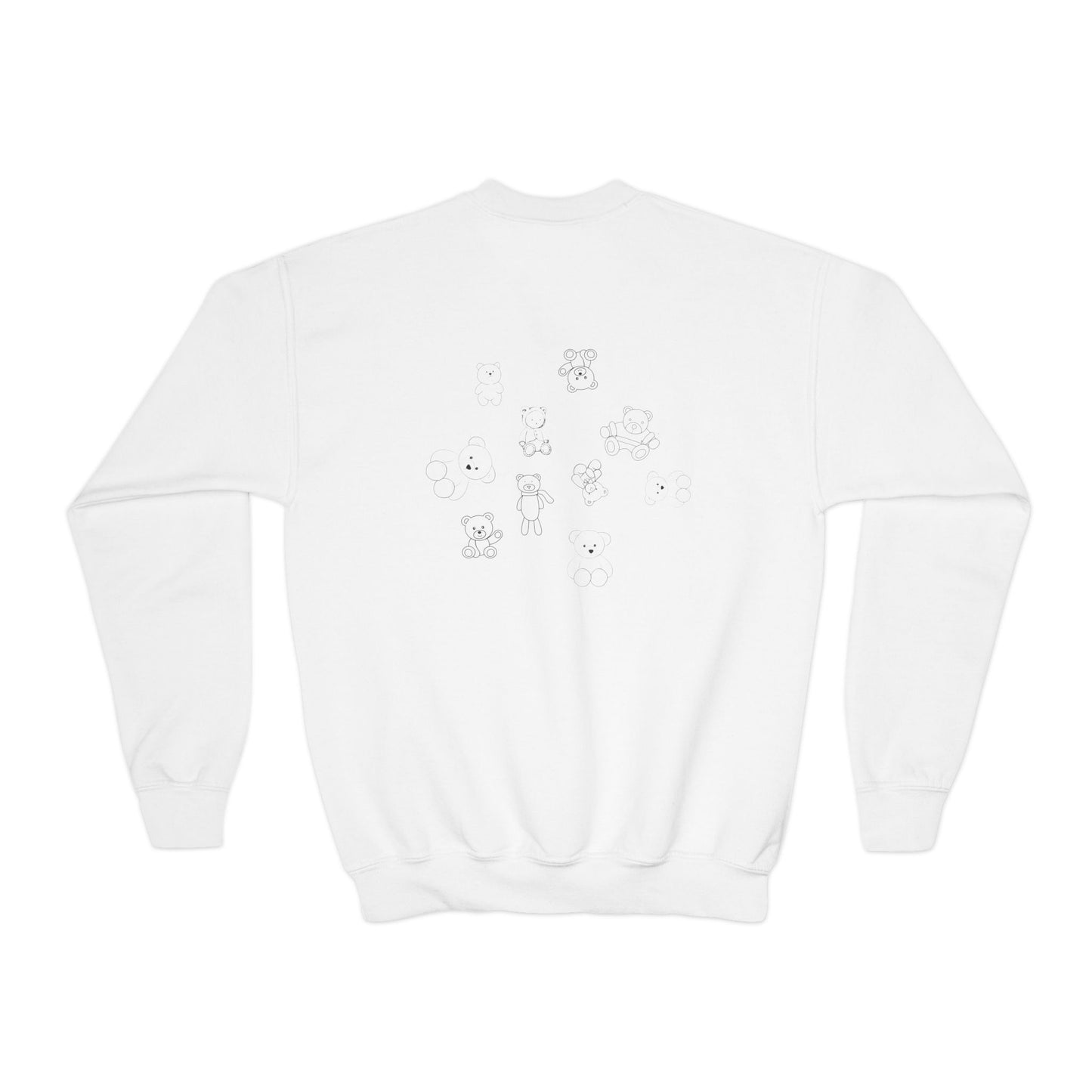 Cute Bear Graphic Youth Crewneck Sweatshirt | Cozy  Holidays | True North