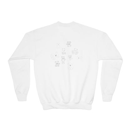 Cute Bear Graphic Youth Crewneck Sweatshirt | Cozy  Holidays | True North