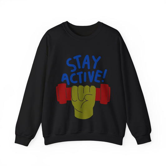 Stay Active Crewneck Sweatshirt | Gym and Casual Wear | True North