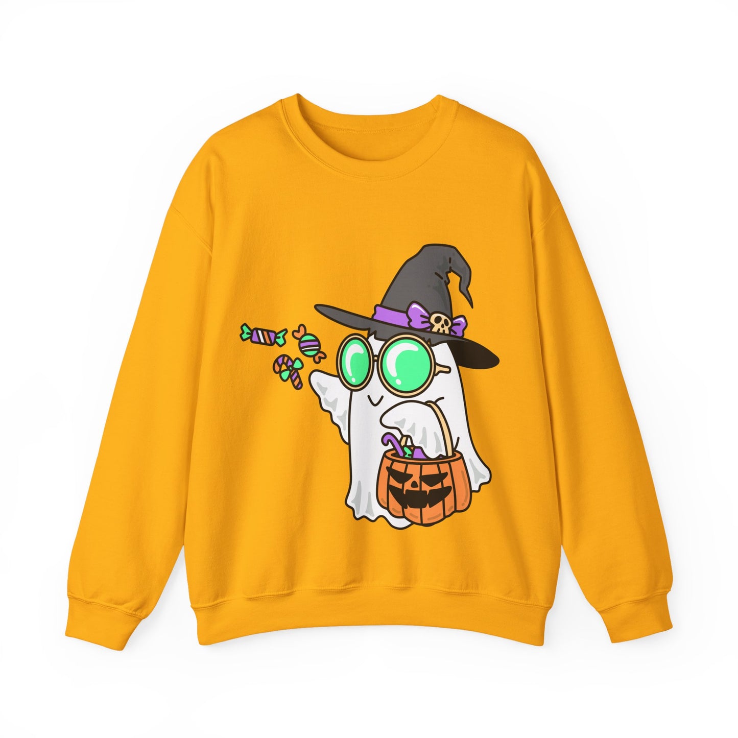 Halloween Ghost Crewneck Sweatshirt | True North