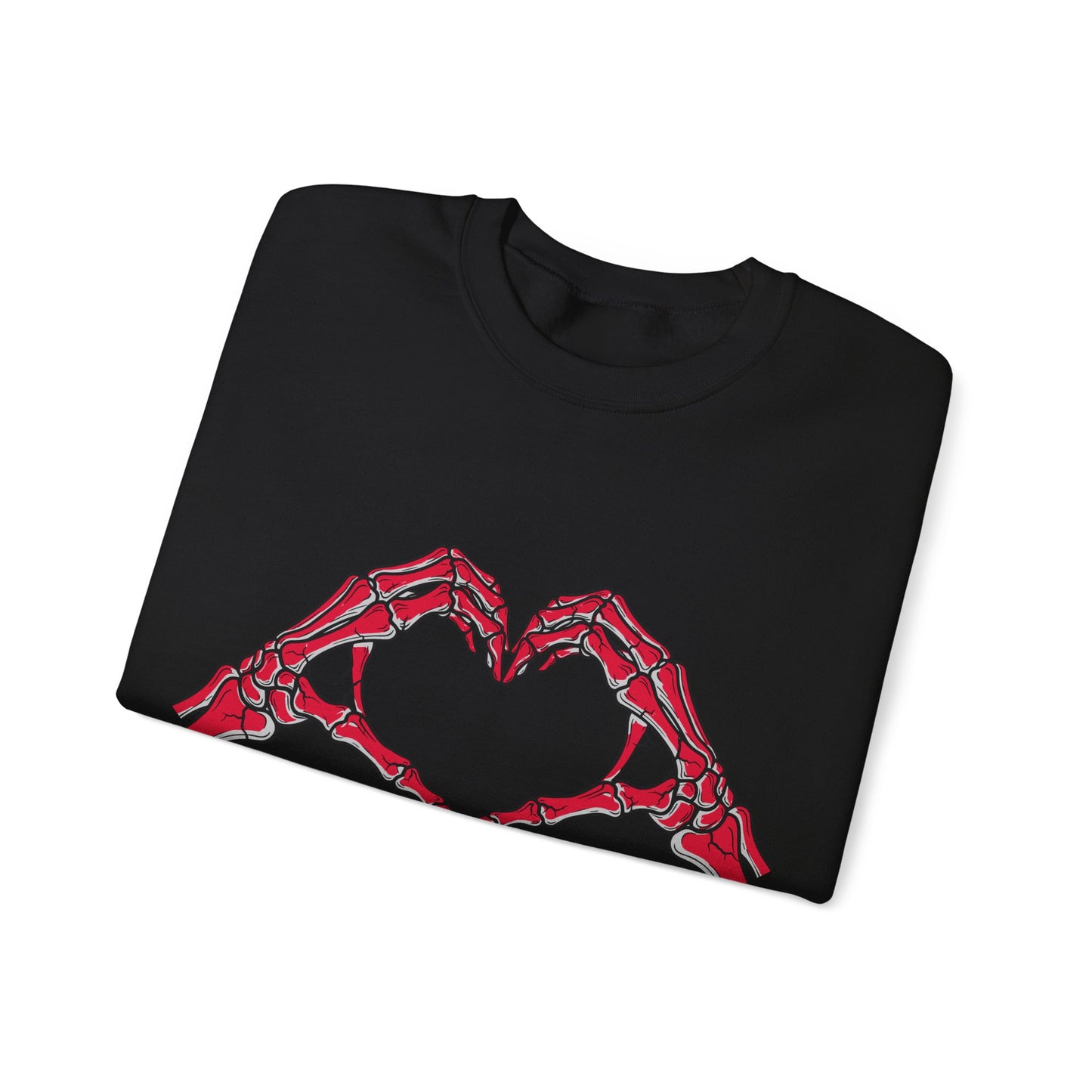Heart Hands Crewneck Sweatshirt | Spooky Pullover | True North
