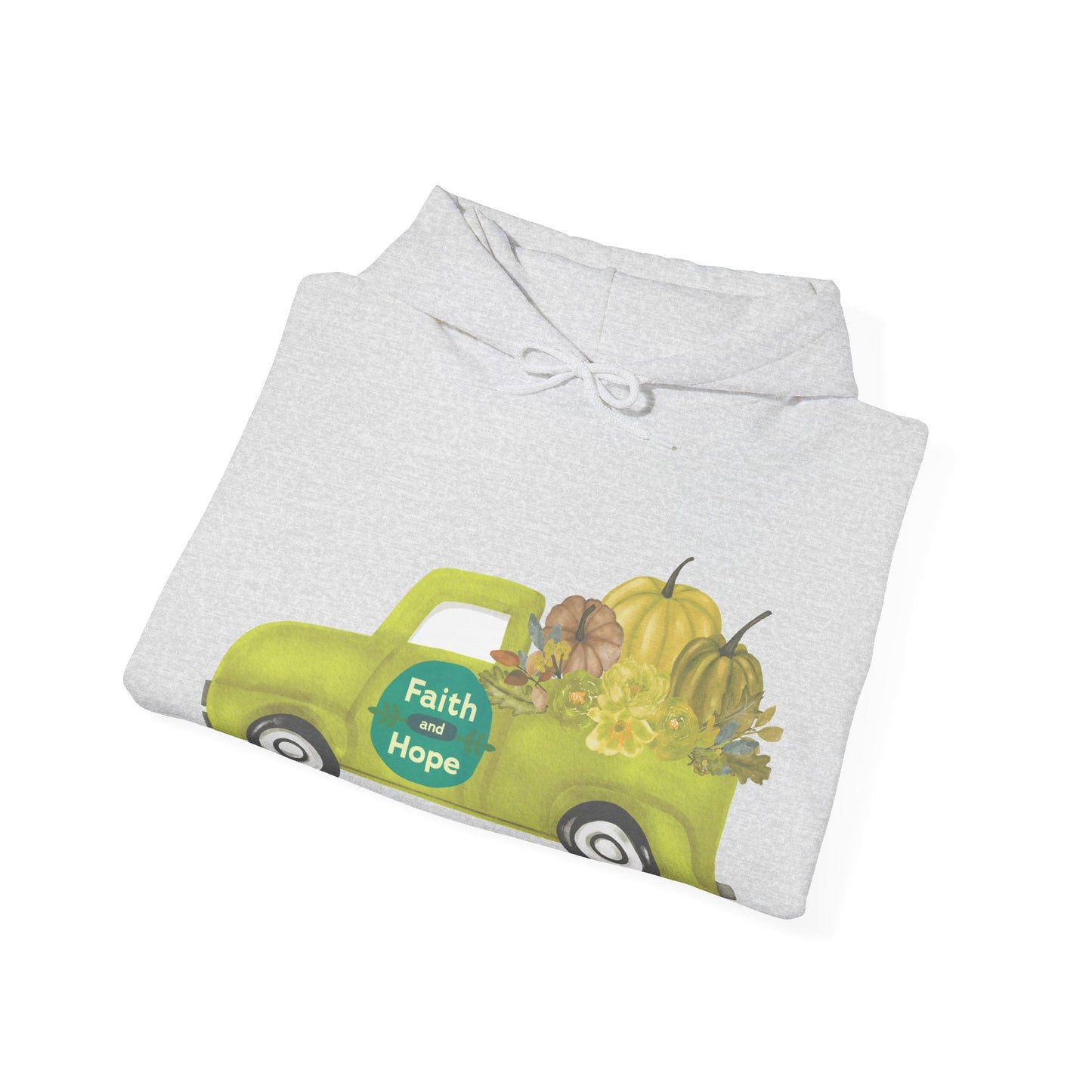 Faith & Hope Vintage Truck Hoodie | Autumn Wardrobe | True North